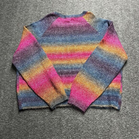 NEW Steve Madden BB Dakota Sweater Women's Size XXL 2XL Ombre Stripes NWT - Picture 5 of 8
